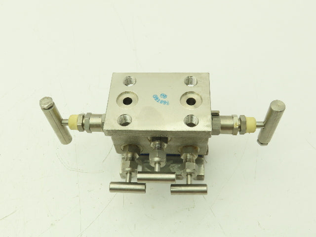 Tyco M6TAVDS Natural Gas Manifold 5 Valve 316 Stainless Steel