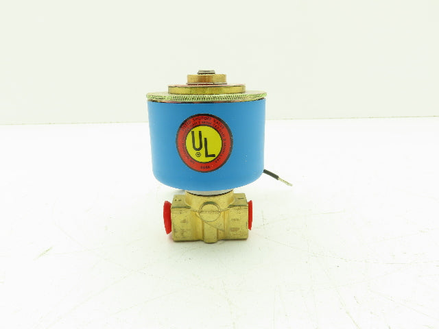 Honeywell 702X11D1A 1/4" NPT 2-Way Skinner Solenoid Valve 120v N.C. 115Psi.
