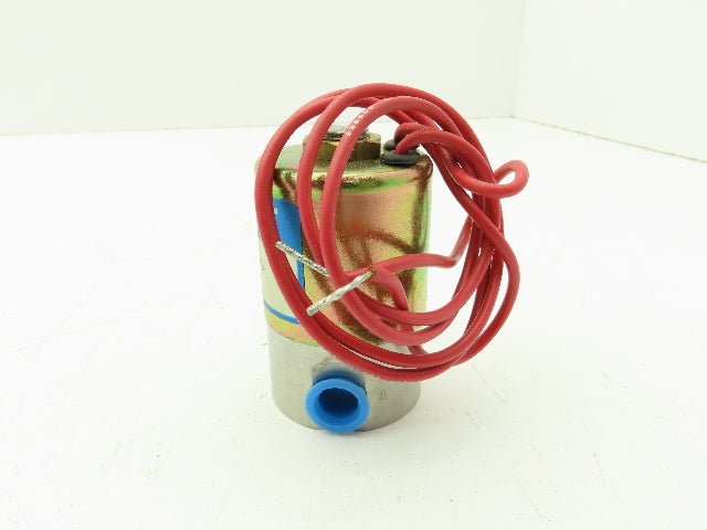 Honeywell 473-P01 1/4" NPT 2-Way Skinner Solenoid Valve 24VDC N.C. 25 Psi.