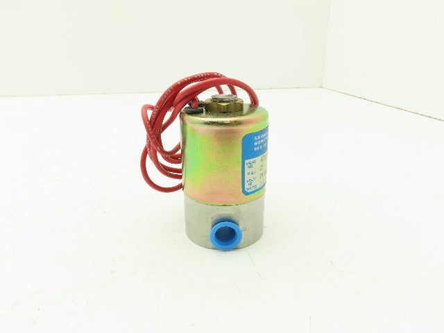 Honeywell 473-P01 1/4" NPT 2-Way Skinner Solenoid Valve 24VDC N.C. 25 Psi.