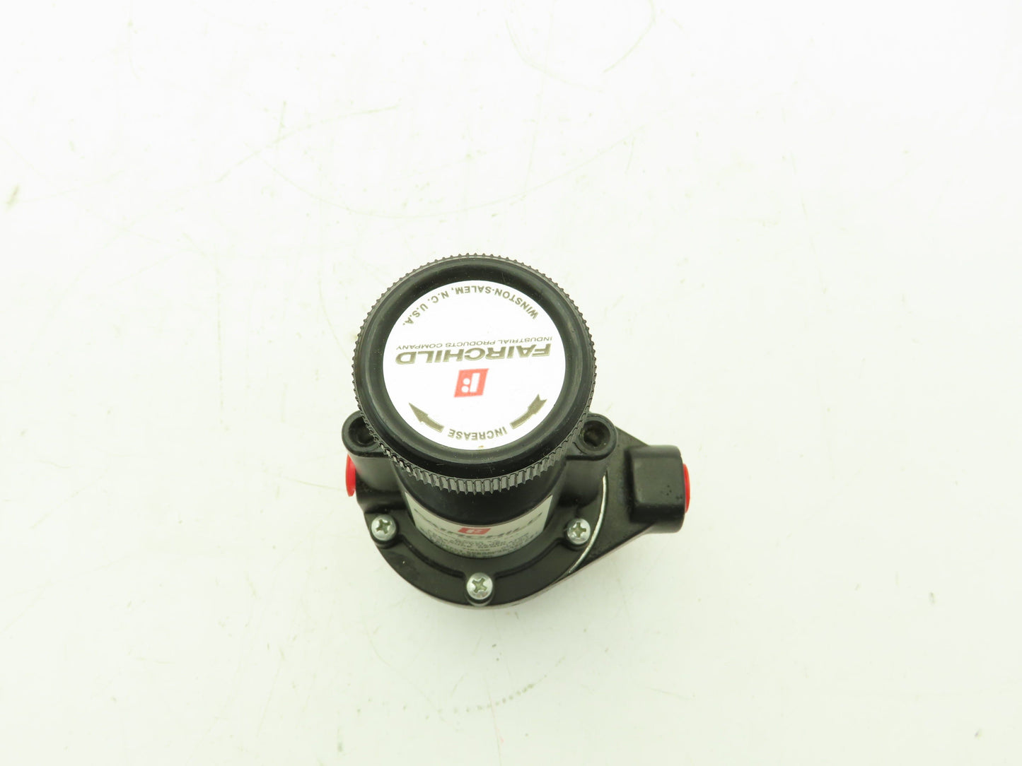 Fairchild 15233 Pneumatic Air Loaded Pressure Regulator 30PSI 1/1 Ratio Model 15