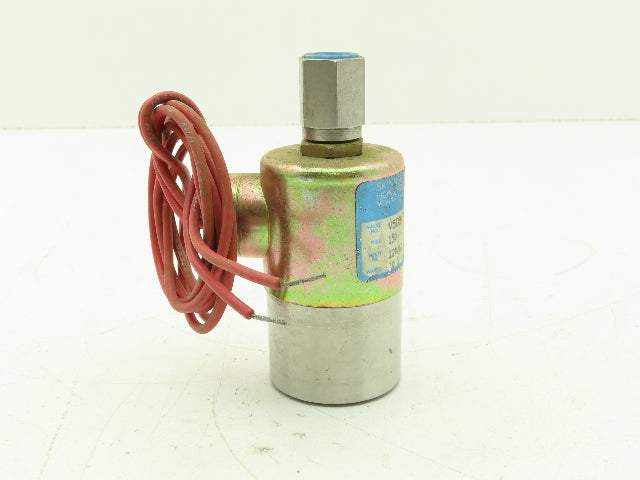 Honeywell Skinner V5D5170 Solenoid Valve 3-Way NC 120V 150 PSI 1/4" NPT