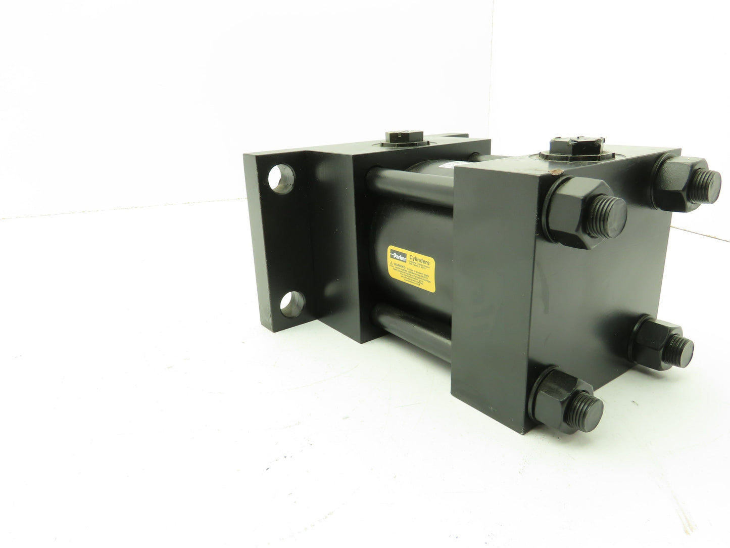 Parker Series 2H Hydraulic Cylinder 3.25" Bore x 1.25" Stroke 1800 PSI Flange Mt