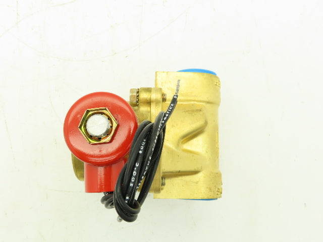 Skinner 2LF2HB6127 Brass Solenoid Valve 2-Way NC 120V 125 PSI Steam 1" NPT