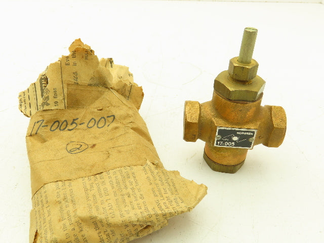 Norgren 17-005 Brass Valve 1/4" NPT