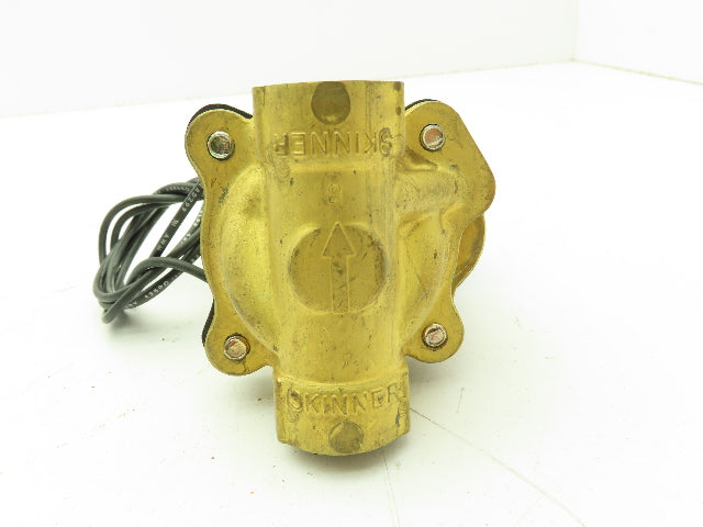 Honeywell Skinner 703N4A1A Solenoid Valve 2-Way NC 120V 5-150 PSI 3/8" NPT