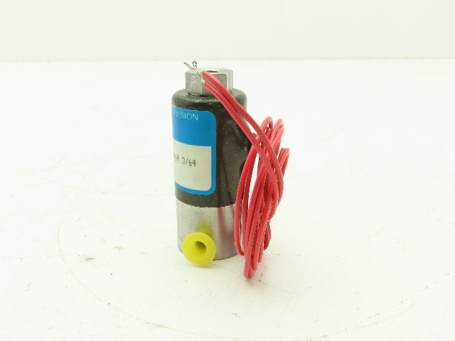 Honeywell Skinner B15DK9150 Solenoid Valve 3-Way NO 24VDC 150 PSI 1/16" NPT