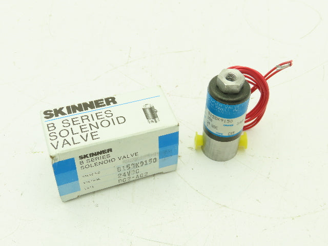 Honeywell Skinner B15DK9150 Solenoid Valve 3-Way NO 24VDC 150 PSI 1/16" NPT