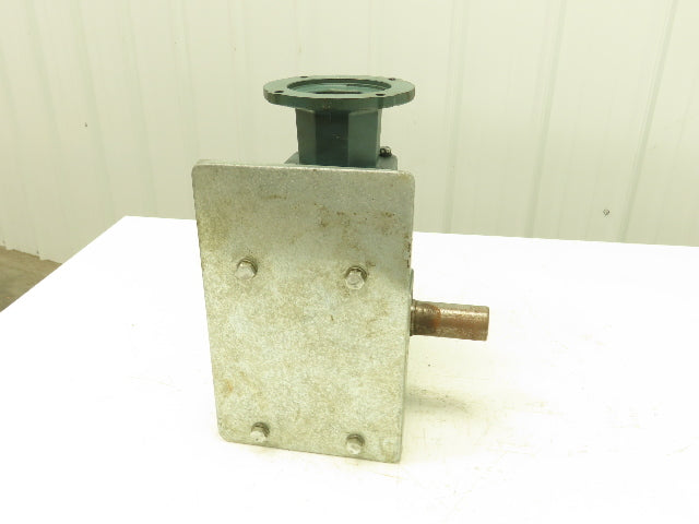 Dodge Tigear Speed Reducer Worm Gearbox 15:1 Ratio 116 RPM 1.5" RH Output 140TC