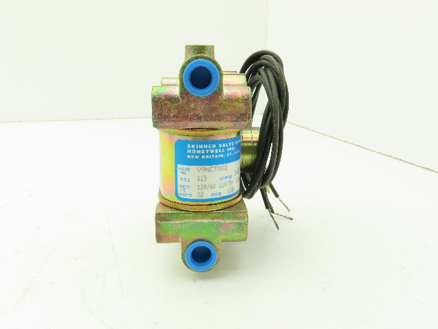 Honeywell Skinner V9NCTNX2 Solenoid Valve 4-Way NO 120V 115 PSI 1/4" NPT