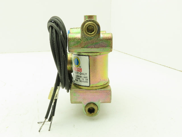 Honeywell Skinner V9NCTNX2 Solenoid Valve 4-Way NO 120V 115 PSI 1/4" NPT