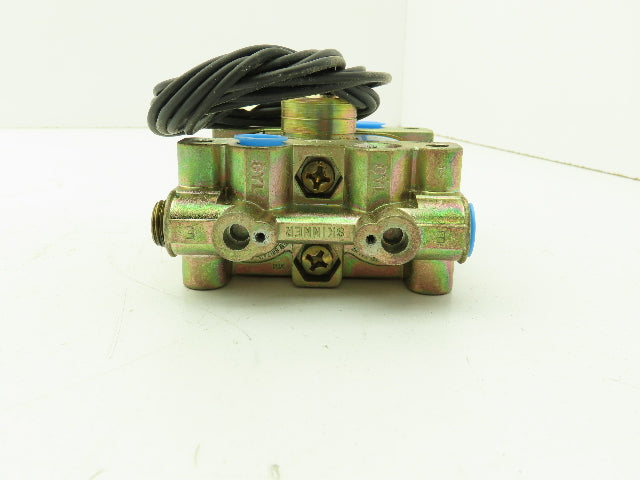Honeywell Skinner V9NCTNX2 Solenoid Valve 4-Way NO 120V 115 PSI 1/4" NPT