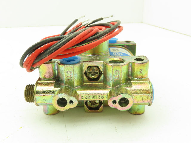 Honeywell Skinner V935LEP2150 Solenoid Valve 4-Way NO/NC 120V 150 PSI 1/4" NPT