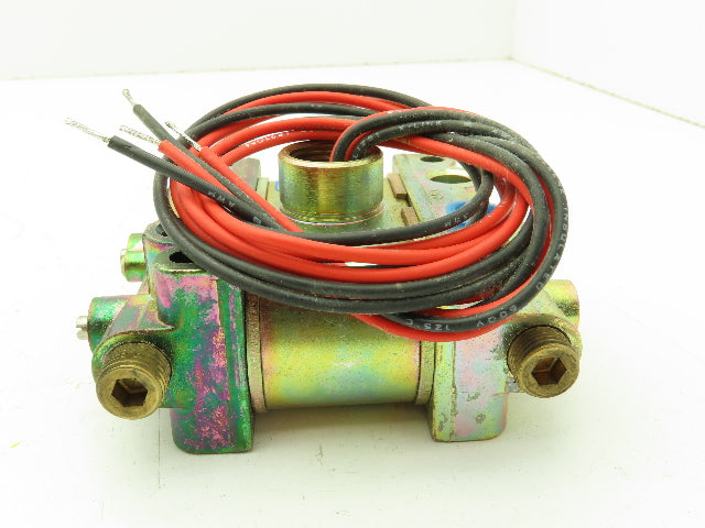 Honeywell Skinner V935LEP2150 Solenoid Valve 4-Way NO/NC 120V 150 PSI 1/4" NPT