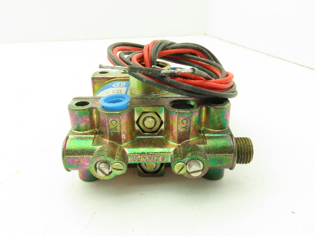 Honeywell Skinner V935LEP2150 Solenoid Valve 4-Way NO/NC 120V 150 PSI 1/4" NPT