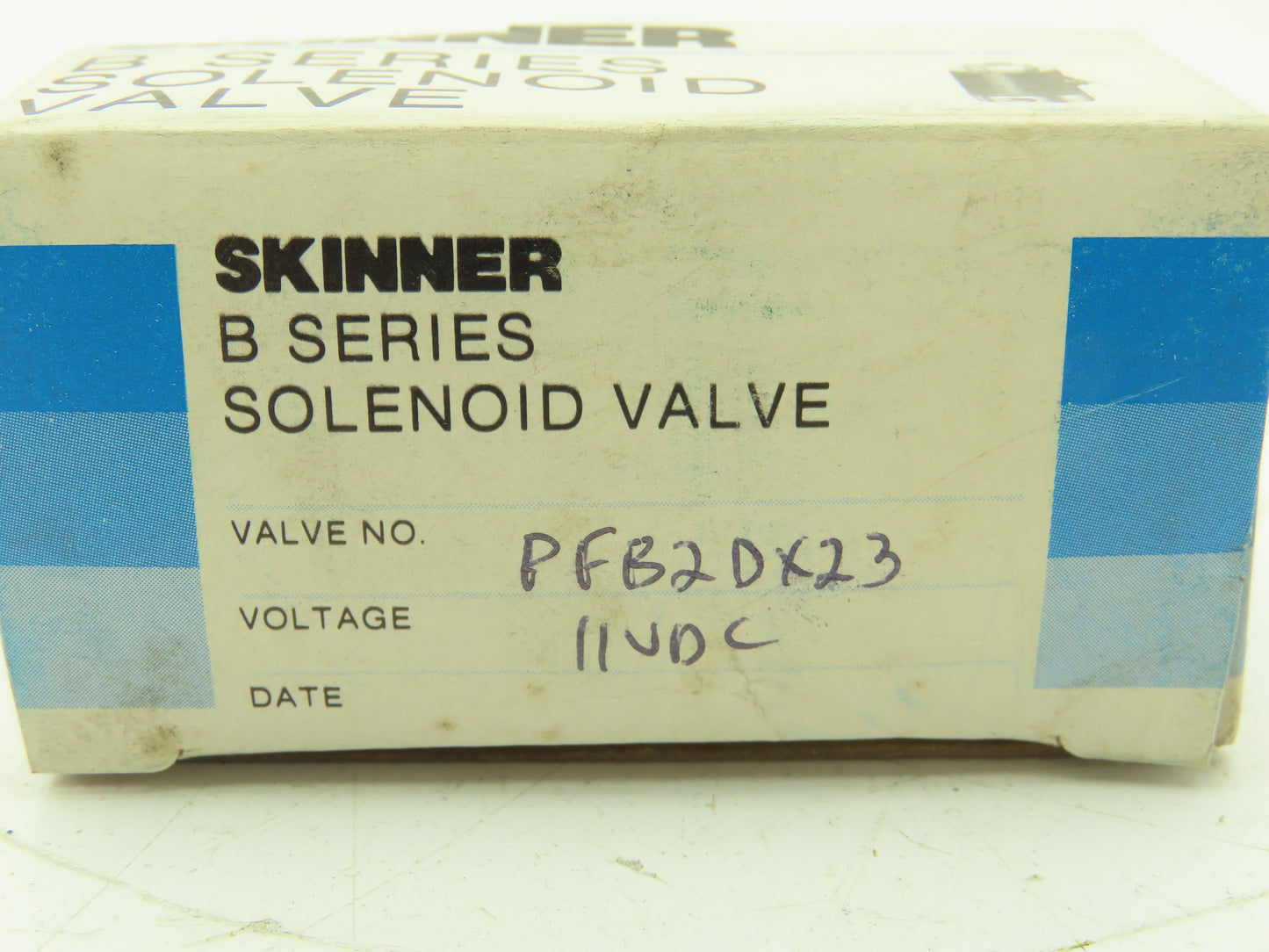 Honeywell Skinner PFB2DX23 Solenoid Valve PFB Type 11VDC 175 PSI