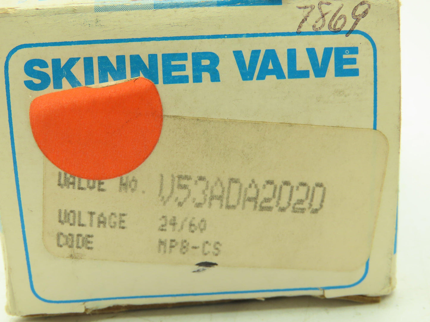 Honeywell Skinner V53ADA2020 Solenoid Valve 3-Way NC 24VAC 60Hz 20 PSI 1/4" NPT
