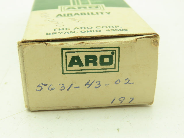 Aro 5631-43-02 Airability Pneumatic Air Limit Switch 3-Way Valve 1/4" NPT Roller