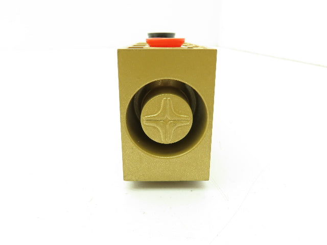 Honeywell Skinner U341L11S600 Vickers Solenoid Valve 10 Bar 1/4" Port 24 VDC
