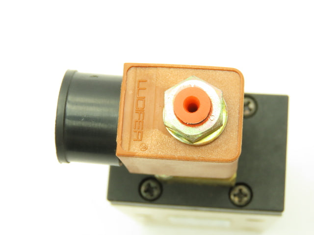 Honeywell Skinner U341L11S600 Vickers Solenoid Valve 10 Bar 1/4" Port 24 VDC