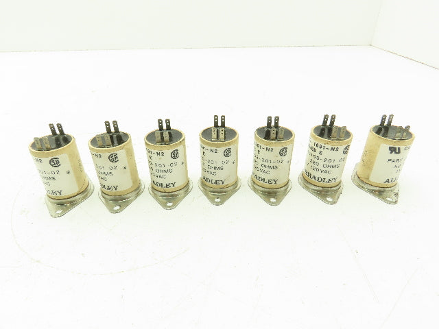 Allen Bradley 40159-201-02 Surge Suppressor 220 OHMS 150VDC/120VAC -Lot of 7
