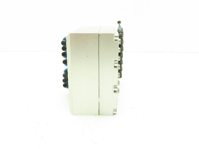 Festo Mini Pneumatic 14-Station Valve Bank Enclosed Manifold 6mm Tube Fitting