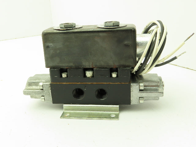 ARO 5840 2323 22 Pneumatic Solenoid Valve 5-Port 115V 150 PSI