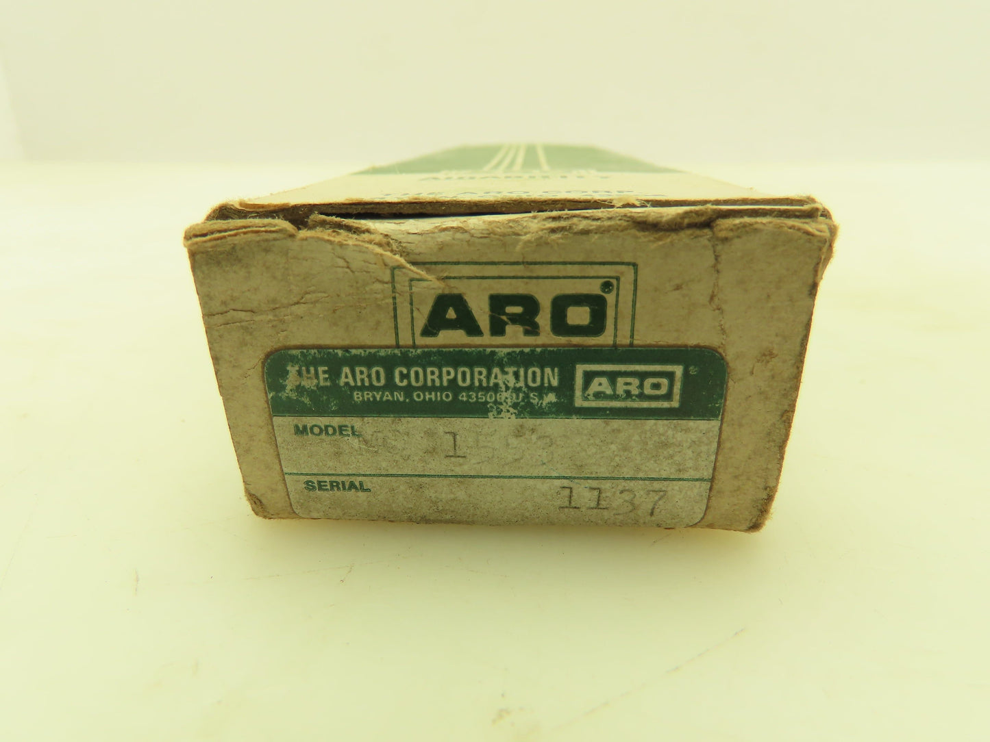 Aro MQ1553 Pneumatic Air Spool Limit Switch 3 Way 1/4" NPT Roller Double Action