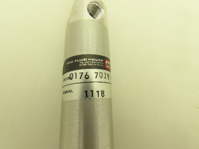 Aro 01767029002 Pneumatic Air Cylinder 1/4" 0.25" Stroke 3/4" Bore Spring Extend