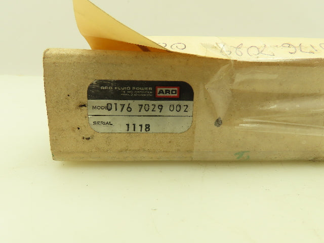 Aro 01767029002 Pneumatic Air Cylinder 1/4" 0.25" Stroke 3/4" Bore Spring Extend