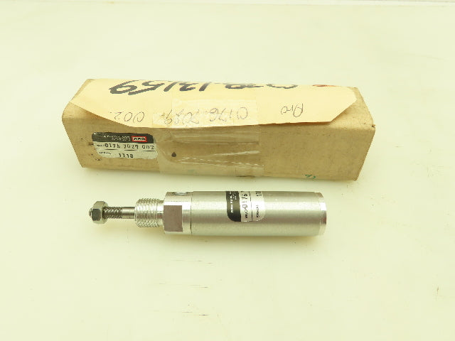 Aro 01767029002 Pneumatic Air Cylinder 1/4" 0.25" Stroke 3/4" Bore Spring Extend