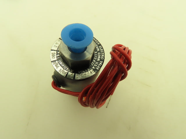 Honeywell Skinner B6DA9200 Solenoid Valve 3-Way NO 120V 200 PSI 1/16"