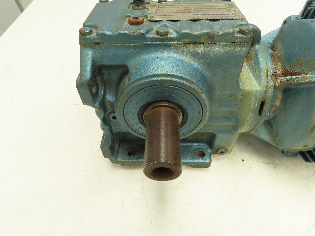 Sew Eurodrive S57DT100LS4Z-KS Gear Reducer 10.80:1 Ratio 3hp 159rpm 230/460v 3ph