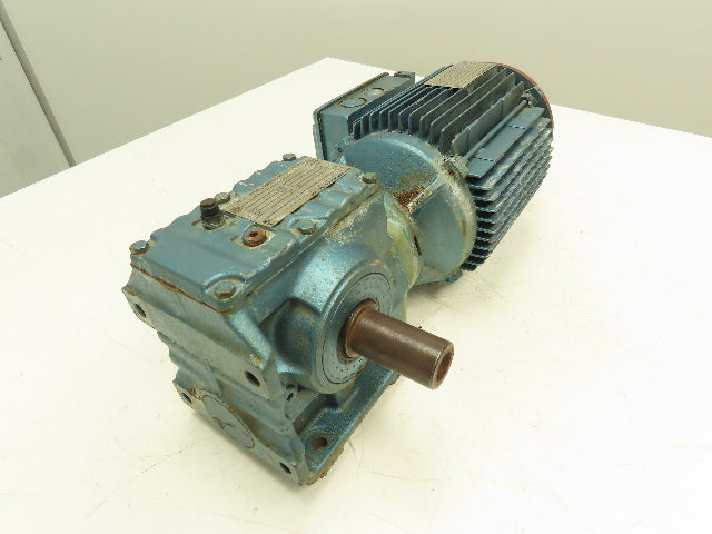 Sew Eurodrive S57DT100LS4Z-KS Gear Reducer 10.80:1 Ratio 3hp 159rpm 230/460v 3ph