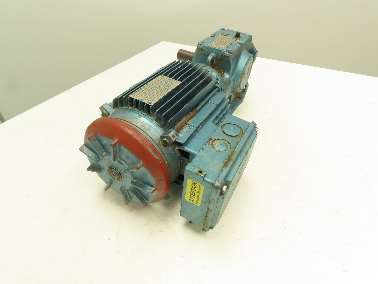 Sew Eurodrive S57DT100LS4Z-KS Gear Reducer 10.80:1 Ratio 3hp 159rpm 230/460v 3ph