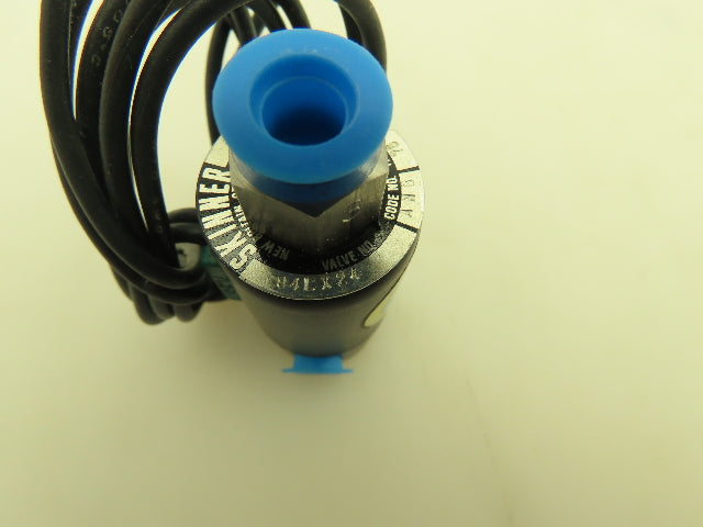Honeywell Skinner B4LX24 Solenoid Valve 3-Way NC 24VDC 75 PSI 1/8" NPT