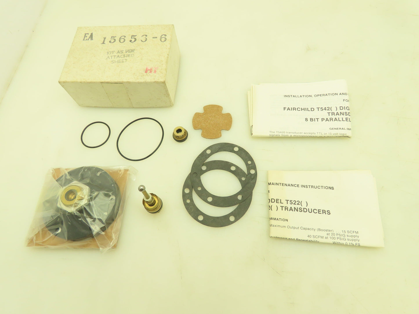 Fairchild EA15656-6 Repair Kit Rebuild Parts