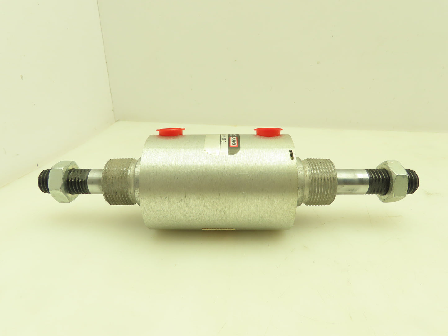 ARO 0325 2009 010 Pneumatic Round Air Cylinder 2.5" Bore 1" Stroke Double Rod