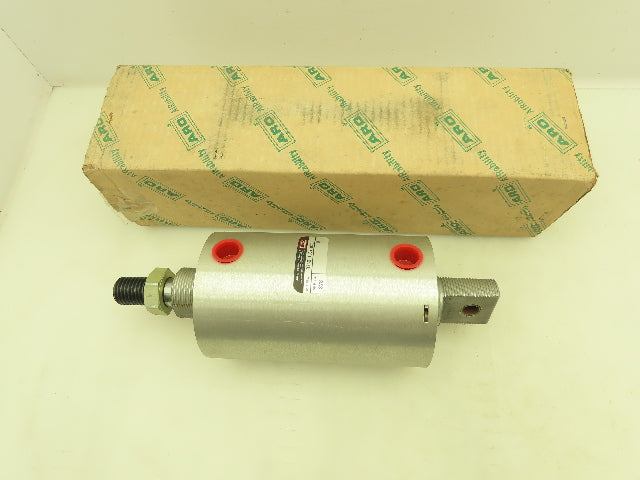 ARO 0340 1009 030 Pneumatic Round Body Air Cylinder 4" Bore 3" Stroke Pivot Mt