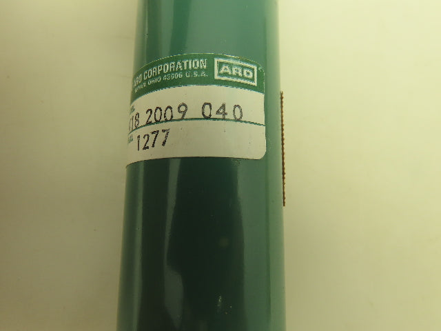 ARO C418 2009 040 Pneumatic Round Air Cylinder 1-1/8" Bore 4" Stroke Double Rod