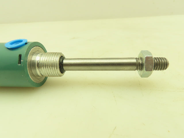ARO C418 2009 040 Pneumatic Round Air Cylinder 1-1/8" Bore 4" Stroke Double Rod