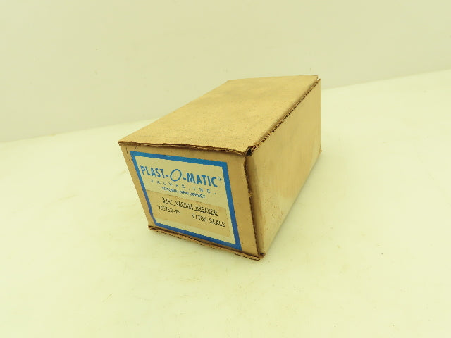 Plast-o-matic VB075V-PV Vacuum Breaker 3/4" NPT Viton Seals PVC