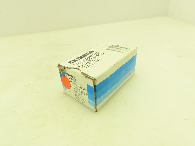 Honeywell Skinner V5L23270 Solenoid Valve 3-Way NC On/Off 120V 150 PSI 1/4"NPT