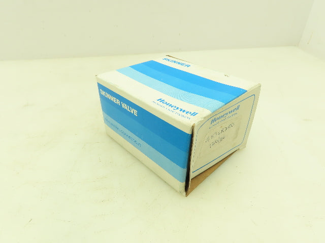 Skinner Q53LR2100 Solenoid Valve 3-Way NC 120VAC 100 PSI 1/8" NPT Quick Exhaust