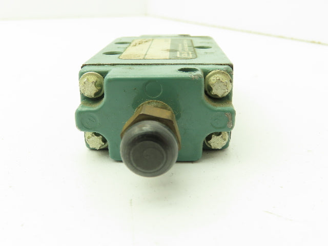 Aro 5130-33 Pneumatic Air Valve 3 Way 1/4" NPT Manual Button Bleed