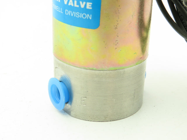 Honeywell Skinner V5L56030 Solenoid Valve 3-Way NO 120VDC 75 PSI 1/4" 1/8" NPT
