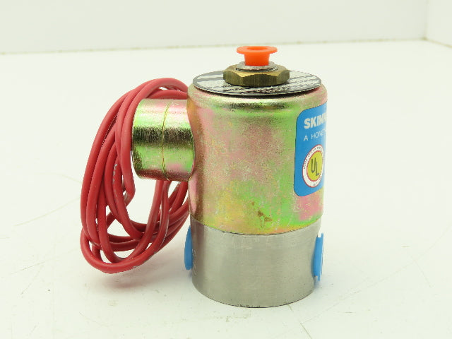 Honeywell Skinner V53ADB2VAC2 Solenoid Valve 3-Way NC 120V Vacuum 1/4" NPT