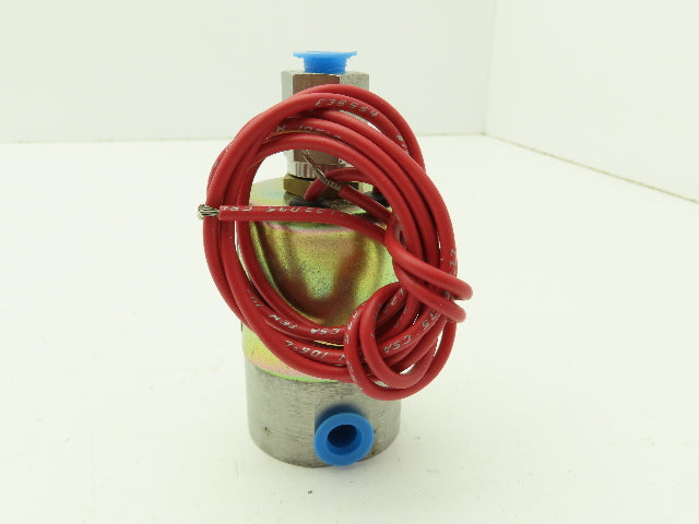 Honeywell Skinner V53DA1006 Solenoid Valve 3-Way NC 12VDC Vacuum 5 PSI 1/8" NPT