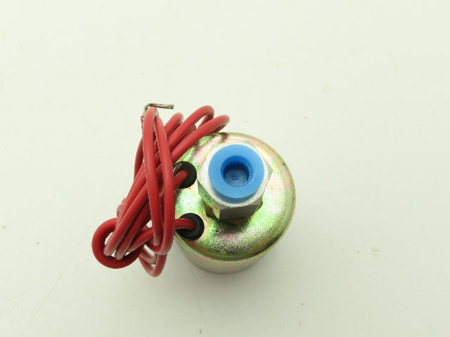 Honeywell Skinner V53DA1006 Solenoid Valve 3-Way NC 12VDC Vacuum 5 PSI 1/8" NPT