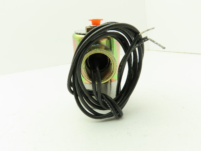 Honeywell Skinner V5D30090 Solenoid Valve 3-Way NC 120V 75 PSI 1/8" NPT